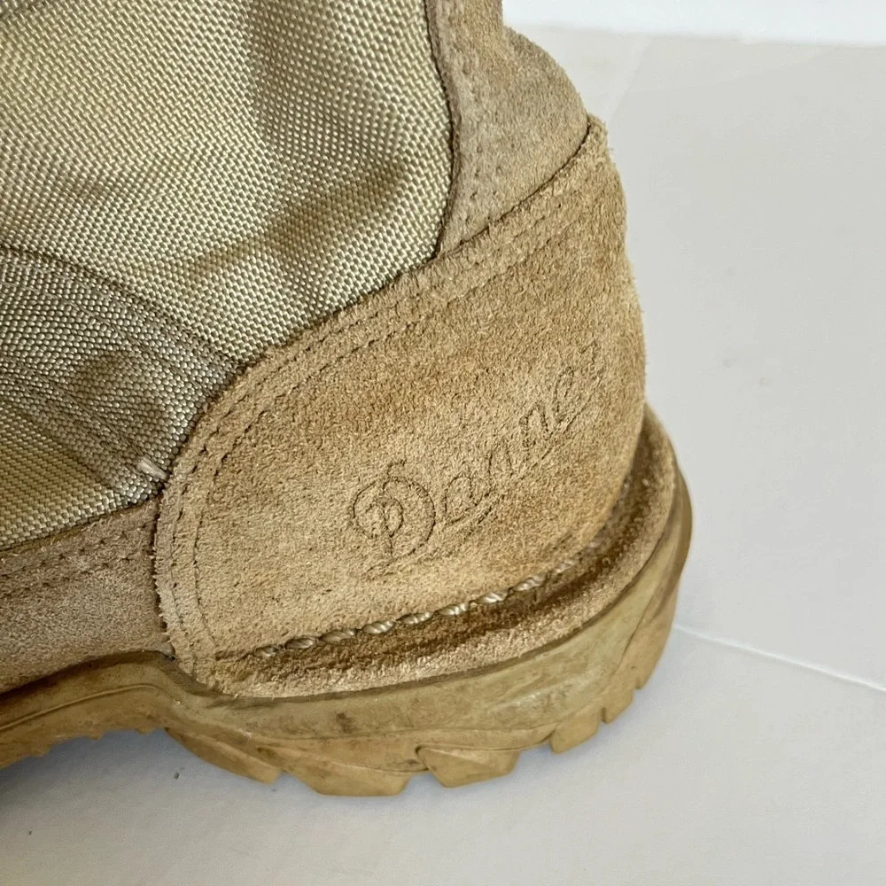 Danner Army Steel Toe RIVOT TFX 8” Tan GTX Lace-Up Military Combat Boots size 6